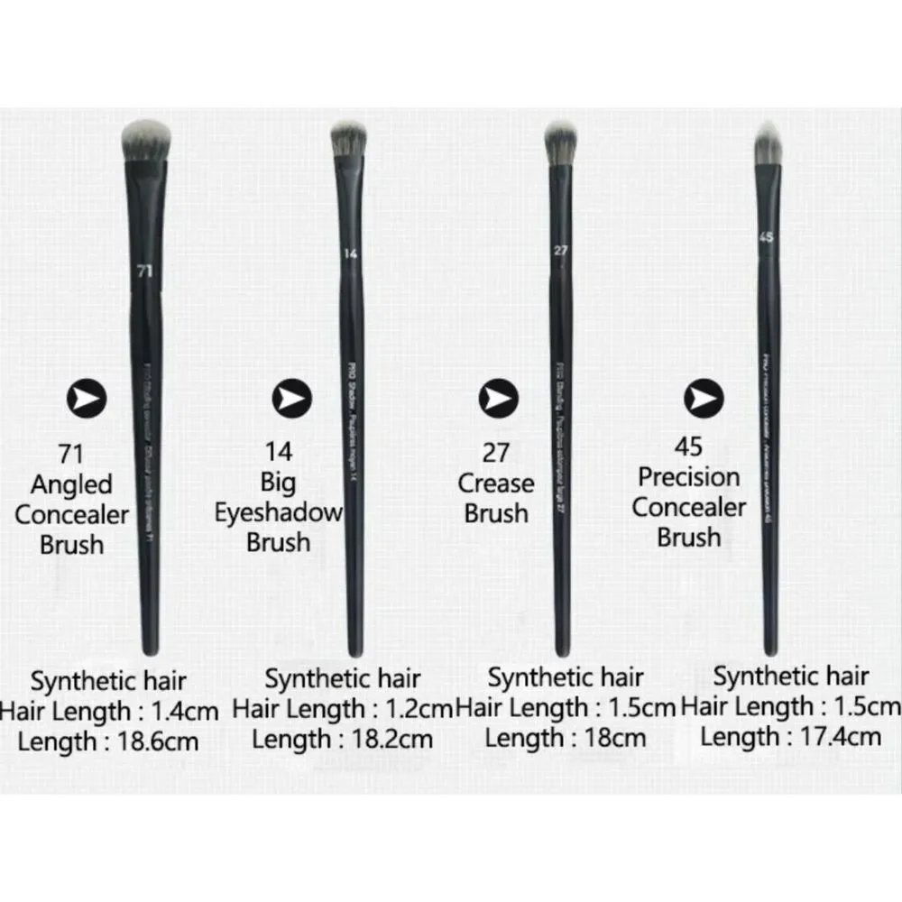 Sephora Pro Eye Brush Set of 4 New: 14, 22, 27,45
